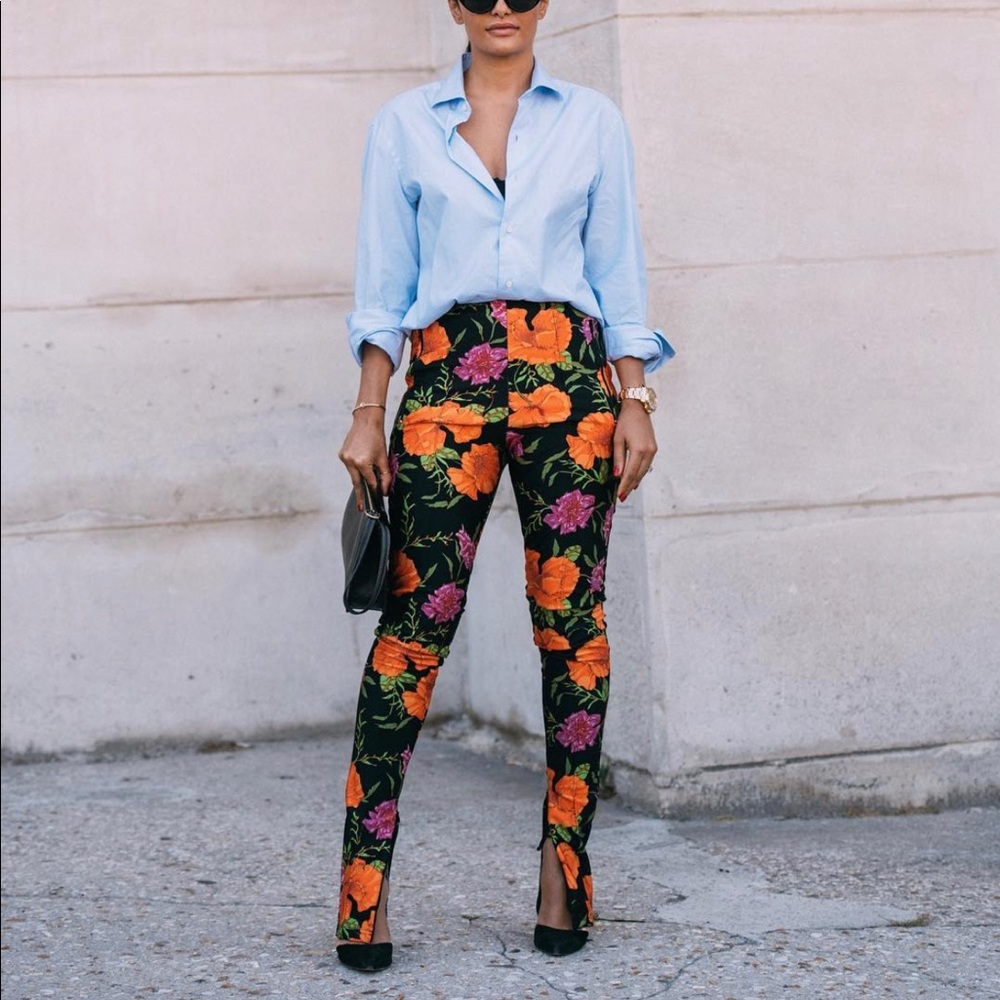 Balenciaga floral pants. Never worn